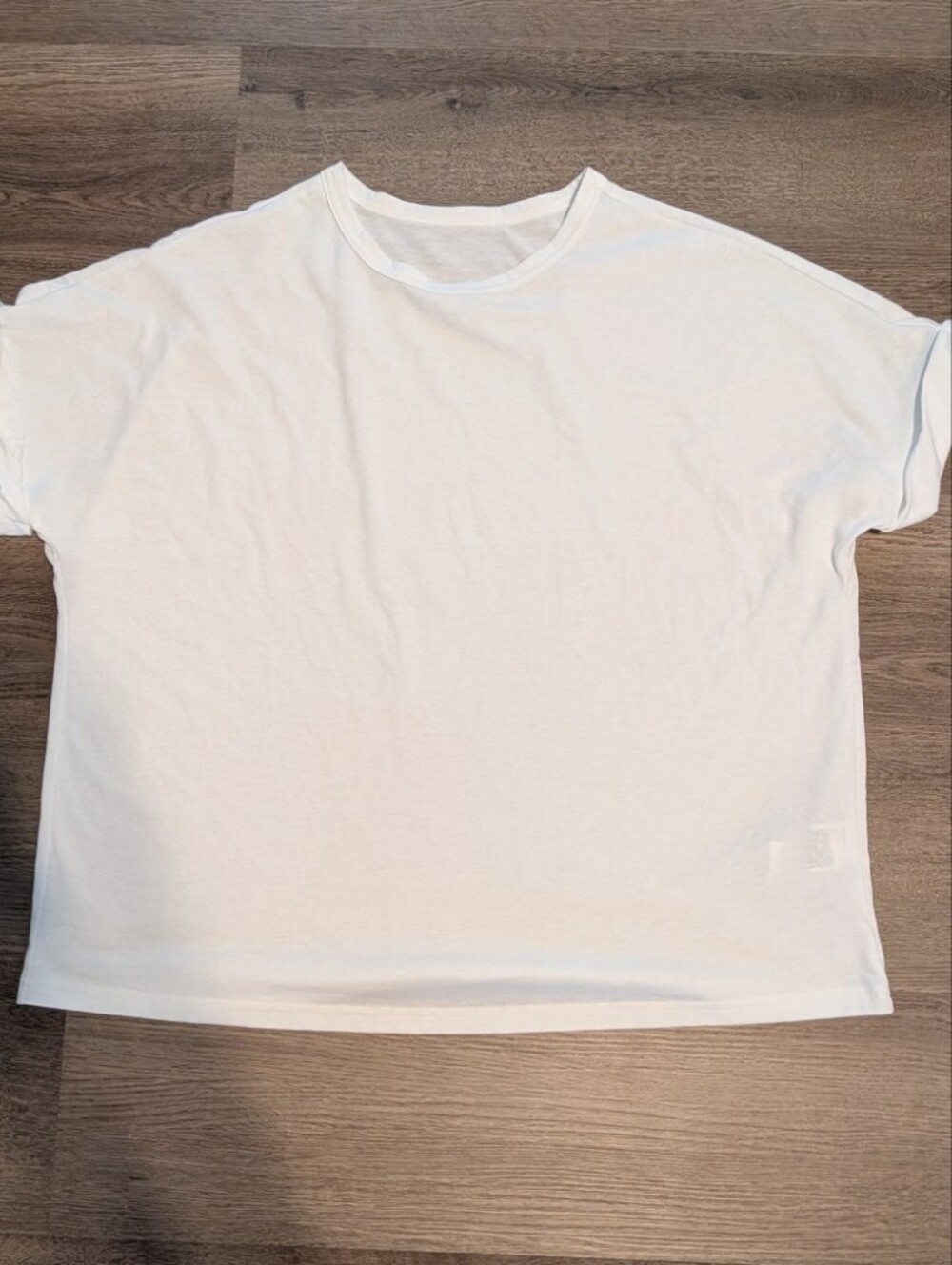 Plain White Short Sleeve Tee
